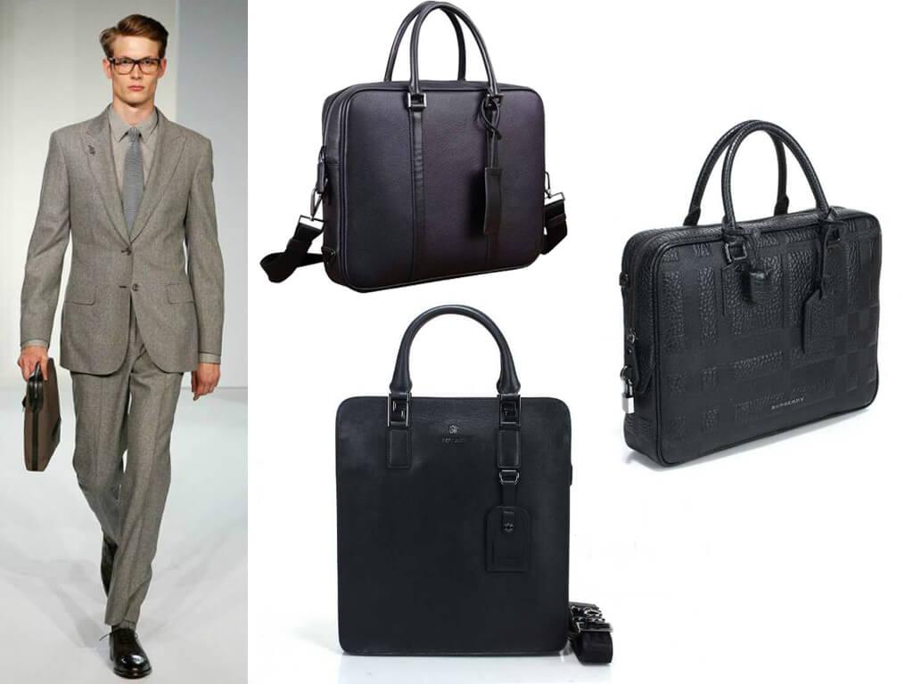 Кожаная сумка-портфель - идеальный аксессуар для делового мужчины