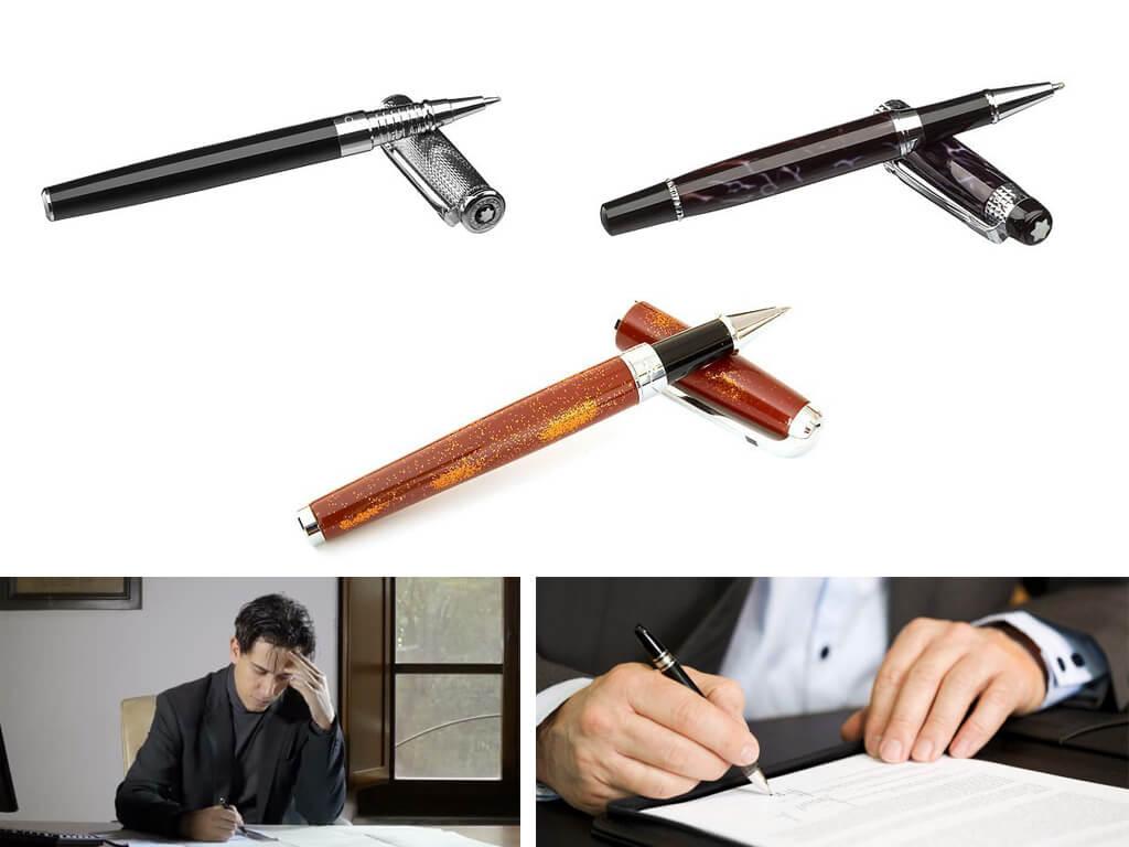 Современные брендовые ручки отличаются разнообразием дизайна и методов декора