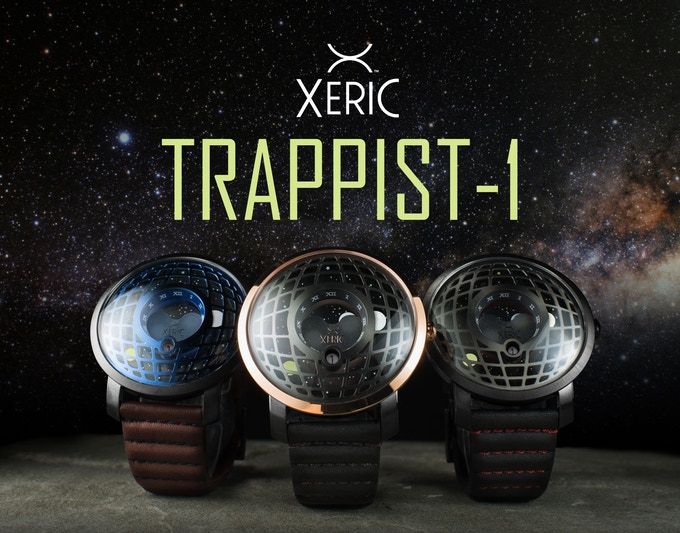  Наручные часы Trappist-1 Moonphase