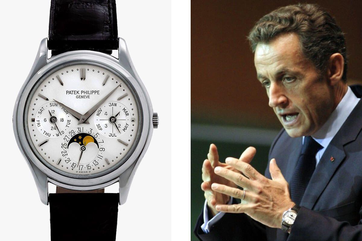 Часы Николя Саркози Patek Philippe Perpetual Calendar